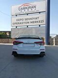 Honda civic fe1 uyumlu arka flap takımı pianoblack 2022+