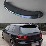 Vw golf 6 bagaj üstü spoiler pianoblack