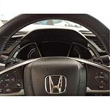 Honda civic fc5 uyumlu paddle shift vites kulakçık siyah 2016+