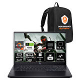Acer Nitro V15 R7 7735HS 48GB 256GB SSD RTX4050/6GB 75W 15.6'' FHD 165Hz W11H Gaming Laptop & ÇANTA