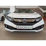 Honda civic fc5 uyumlu ön sis kaşı karbon 2019+ makyajlı