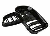BMW 5 SERISI F10 2011-2018 M5 BOBREK (CIFT CIZGI PANJUR) -PIANO BLACK