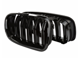 BMW 5 SERISI F10 2011-2018 M5 BOBREK (CIFT CIZGI PANJUR) -PIANO BLACK