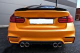 Bmw f30 m4 bagaj üstü spoiler pianoblack