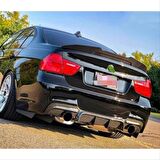 Bmw 3 serisi e90 psm spoiler -parlak siyah