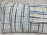 NİVEMESHOME BOYA DESENLİ 2 Lİ YASTIK KILIFI KAPAKLI 50X70