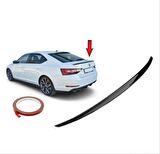 Skoda süperb bagaj üstü spoiler piano black 2020+