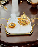 Endless Nisan Tepsisi ve Porselen  Nişan Kahve Tepsisi 