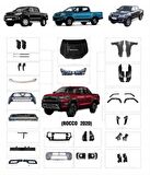 Toyota hilux 2021 rocco body kit tampon seti 2004 / 2015