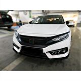 honda civic fc5 uyumlu ön lip dizayn b tek parça 2016-2020
