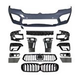 Bmw g30 lci f90 m5 body kit tampon seti 2021+