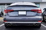 Audi a4 bagaj üstü spoiler siyah 2016+