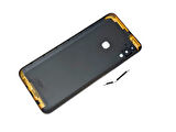 Infinix HOT 10 PLAY Uyumlu FULL KASA Arka Kapak Batarya Kapağı - SİYAH