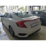 Honda civic fc5 uyumlu typer cam üstü spoiler boyasız 2016+