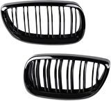 Bmw e92 m3 böbrek panjur piano black 2006-2009