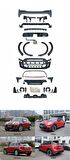 Mini cooper f55 jcw body kit tampon seti makyajlı görünüm