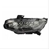 Honda civic fc5 uyumlu  led far sol 2016-20