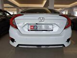 honda civic fc5 uyumlu arka tampon alt çıta nikelaj 2016-2020