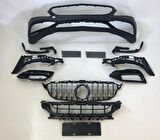 MERCEDES W205 2014-2018 C63 ÖN TAMPON & PANJUR SETI (Siyah Trimler)