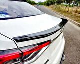 TOYOTA COROLLA 2019+ BAGAJ USTÜ SPOILER B DIZAYN (PIANO BLACK)