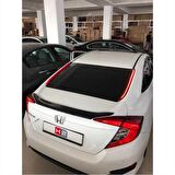 honda civic fc5 uyumlu arka cam yan led kırmızı 2016-20