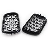 Bmw e36 diamond ön panjur ızgara pianoblack çerçeve 