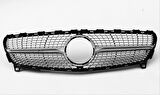 Mercedes w176 diamond amg ön panjur ızgara seti 2016+ gri a serisi
