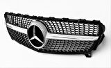 Mercedes w176 diamond amg ön panjur ızgara seti 2016+ gri a serisi