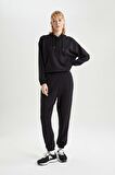 DeFactoFit Oversize Premium Kapüşonlu Sporcu Sweatshirt B1790AX23AUAR231