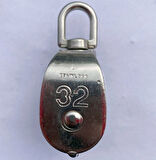PASLANMAZ KROM ÇİFTLİ MAKARA 32mm