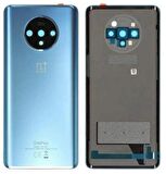 Oneplus 7T Arka Pil Batarya Kapağı Cam Kamera Lensli HD1901 HD1903 HD1900 HD1907 HD1905