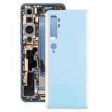 Xiaomi Mi Note 10 Pro Uyumlu Arka Pil Batarya Kapağı Cam M1910F4S