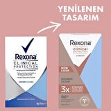 Rexona Clinical Protection Kadın Stick Deodorant Shower Clean 96 Saate Kadar Koruma 45 ml X2 Adet
