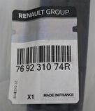 Mais Renault Trafic III 769231074R Sürgülü Kapı Kasa Üst Fitili (2014-2022)  Fiat Talento: 2016-2022 Opel Vivaro B: 2014-2019