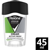 Rexona Clinical Protection Active Fresh 45ML X2