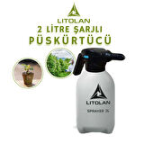 Zirai İlaçlama Pompası Şarjlı 2Lt (Sıyah)