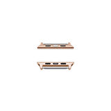 Apple Watch 38 40 41 (22mm) Uyumlu Metal Kordon Tokası Kayış Adaptörü Pimli 