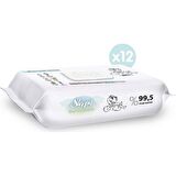 Sleepy Bio Natural Yenidoğan Islak Bebek Bakım Havlusu 12X40 (480 Yaprak)