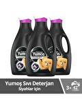 Sıvı Bakım Çamaşır Deterjanı Siyah ve Koyu Renkli Giysiler Için 2520 ml 3 Adet