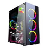 Zeiron Sirius X17 Intel i5 3470 8 GB DDR3 RAM 256 GB SSD 3 TB HDD NVIDIA GeForce GTX 1050 Ti FreeDos Masaüstü Bilgisayar 