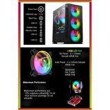 Zeiron Omen X60 Intel i5 3470 16 GB DDR3 RAM 256 GB SSD AMD Radeon RX 550 FreeDos Masaüstü Bilgisayar 