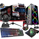 Zeiron Dr19 Intel i5 10400F 16 GB DDR4 RAM 128 GB SSD 1 TB HDD NVIDIA GeForce GTX 1050 Ti FreeDos Masaüstü Bilgisayar 