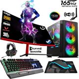 Zeiron Sp26 Ryzen 5 3600 8gb 1 Tb Ssd Gtx1050ti 23.8" 165hz Curved Masaüstü Oyun Bilgisayarı