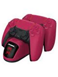 Dobe Ps5 Şarj Istayonu Kırmızı Göstergeli Stardust Red Handle Dual Charger Base TP5-0515R Red Ps5 Charger