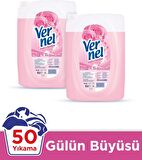 Vernel Çamaşır Yumuşatıcısı Gülün Büyüsü 5 Lt 2'li Set