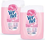 Vernel Çamaşır Yumuşatıcısı Gülün Büyüsü 5 Lt 2'li Set