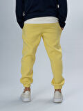 Şardonlu Sarı Erkek Jogger Eşofman COC2555
