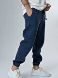 Şardonlu Lacivert Erkek Jogger Eşofman COC2552