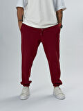 Şardonlu Bordo Erkek Jogger Eşofman COC2550