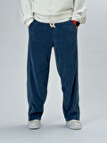 Oversize Lacivert Erkek Baggy Pantolon COC2547